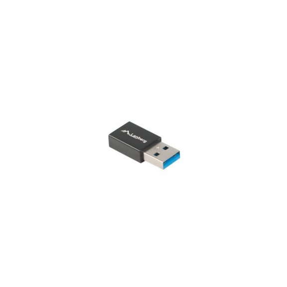 Lanberg Type-C 3.1 anya - USB-A apa adapter, fekete - AD-UC-UA-01