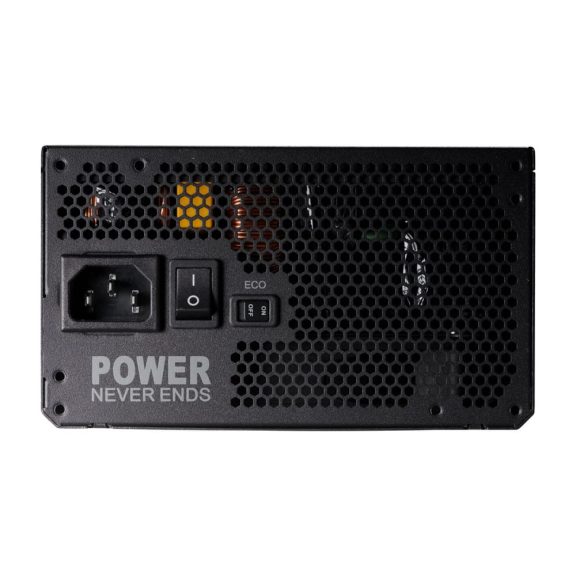 FSP Advan GM 1000W tápegység 80 Plus Gold minősítéssel és teljesen moduláris kialakítással. 