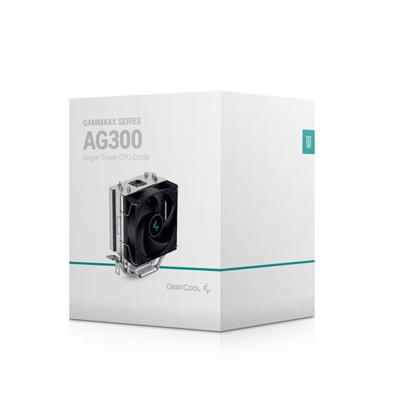 DeepCool AG300 CPU hűtő 150W teljesítménnyel Intel és AMD processzorokhoz