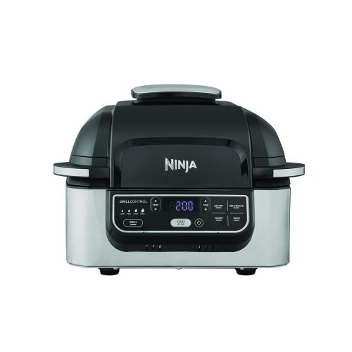 Ninja Foodi AG301EU grill és légsütő 5 funkcióval, nagy grilltálcával és digitális vezérléssel.