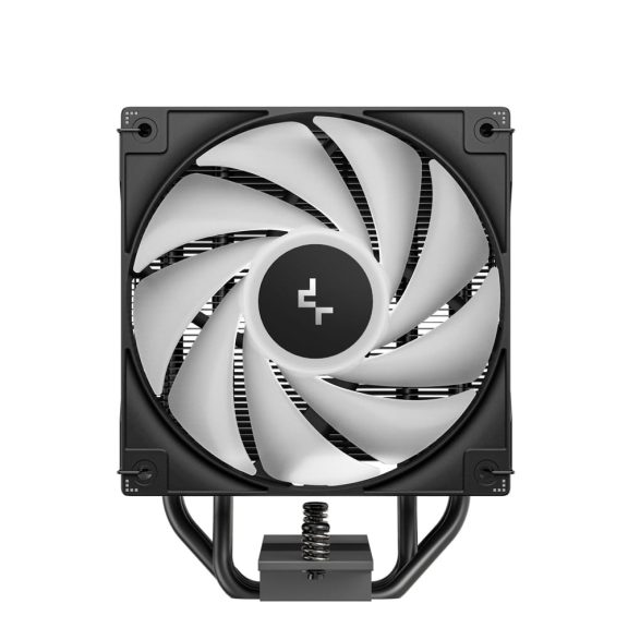 DeepCool AG400 BK ARGB V2 CPU léghűtő, ARGB világítás, 4 hőcső, fekete - R-AG400-BKAMMN-GJD