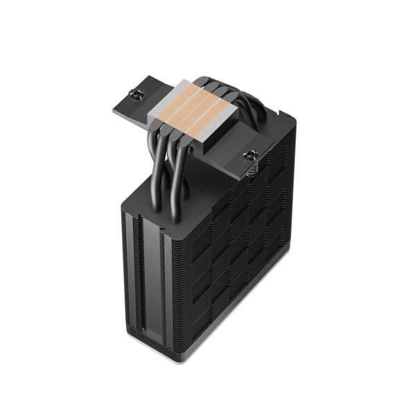 DeepCool AG400 BK ARGB V2 CPU léghűtő, ARGB világítás, 4 hőcső, fekete - R-AG400-BKAMMN-GJD