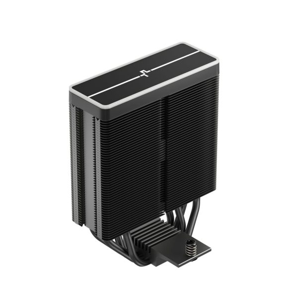 DeepCool AG400 BK ARGB V2 CPU léghűtő, ARGB világítás, 4 hőcső, fekete - R-AG400-BKAMMN-GJD