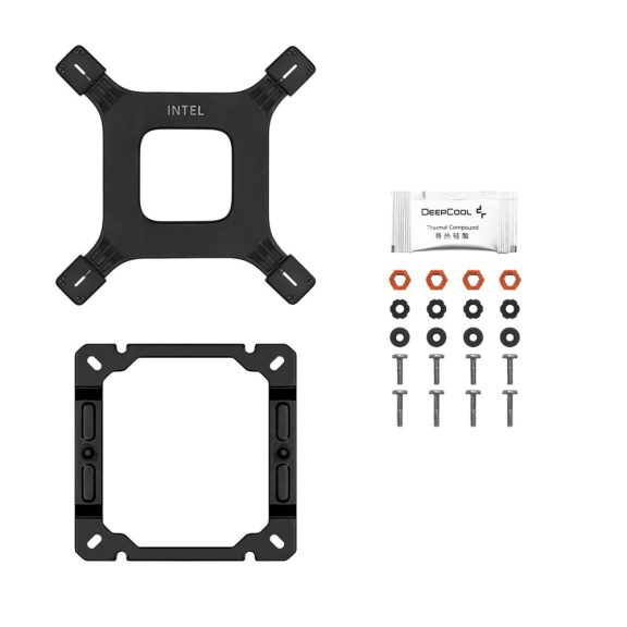 DeepCool AG400 BK ARGB V2 CPU léghűtő, ARGB világítás, 4 hőcső, fekete - R-AG400-BKAMMN-GJD