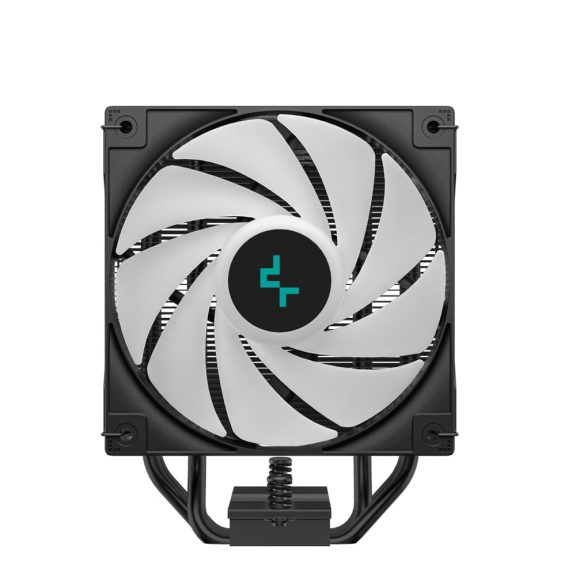 DeepCool AG400 DIGITAL PLUS CPU hűtő kijelzővel és két ARGB ventilátorral Intel és AMD processzorokhoz