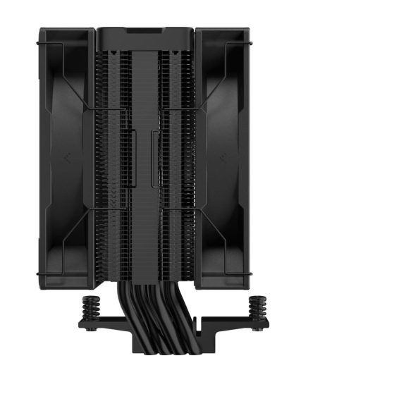 DeepCool AG400 DIGITAL PLUS CPU hűtő kijelzővel és két ARGB ventilátorral Intel és AMD processzorokhoz