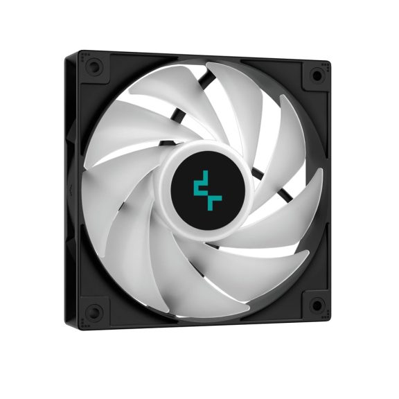 DeepCool AG400 DIGITAL PLUS CPU hűtő kijelzővel és két ARGB ventilátorral Intel és AMD processzorokhoz