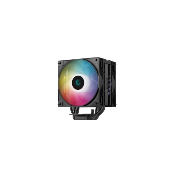 DeepCool AG400 DIGITAL PLUS CPU hűtő kijelzővel és két ARGB ventilátorral Intel és AMD processzorokhoz