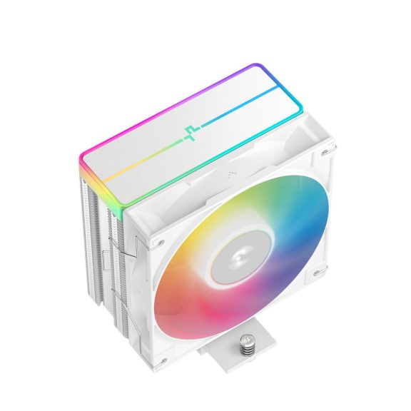 DeepCool AG400 WH ARGB V2 CPU léghűtő, ARGB világítás, 4 hőcső, fehér - R-AG400-WHAMMN-GJD