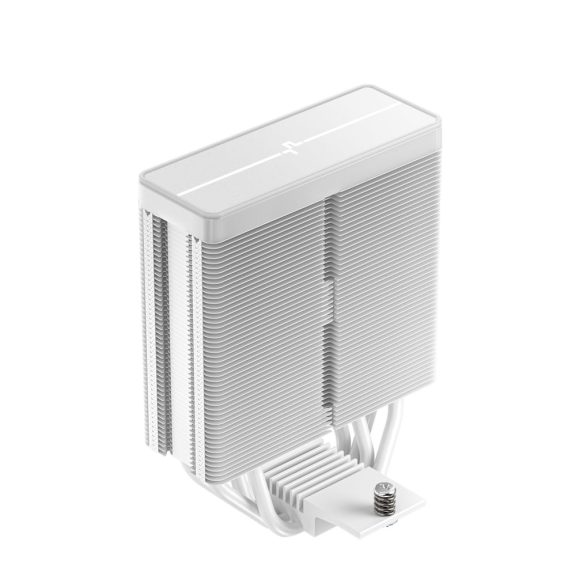 DeepCool AG400 WH ARGB V2 CPU léghűtő, ARGB világítás, 4 hőcső, fehér - R-AG400-WHAMMN-GJD