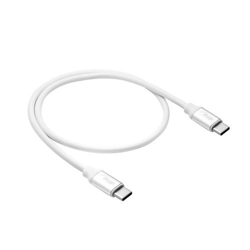 Akyga USB 2.0 Type-C kábel 0.5 m, 60W, fehér - AK-USB-39