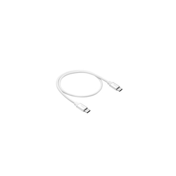 Akyga USB 2.0 Type-C kábel 0.5 m, 60W, fehér - AK-USB-39