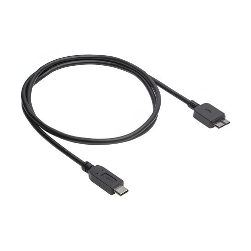 Akyga micro USB B 3.0 - USB Type-C kábel 1.0 m, fekete - AK-USB-44