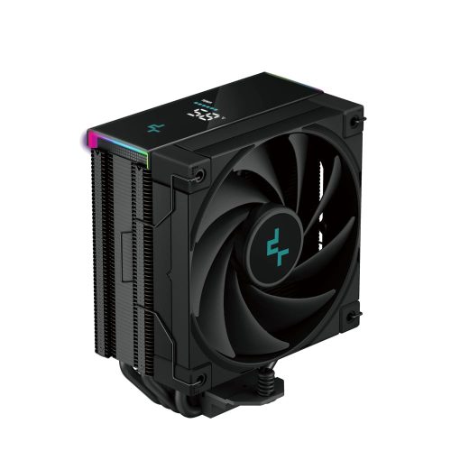 DeepCool AK400 DIGITAL CPU hűtő kijelzővel és ARGB világítással Intel és AMD processzorokhoz