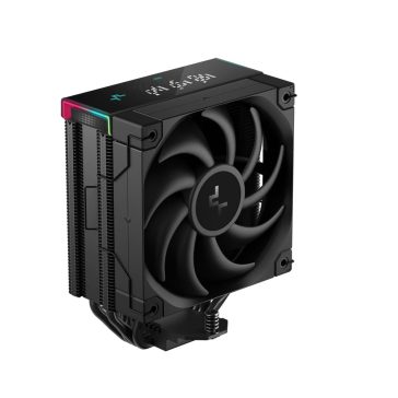 DeepCool AK400 DIGITAL PRO CPU hűtő kijelzővel, vizuális hőmérséklet-jelzésekkel és ARGB világítással Intel és AMD processzorokhoz
