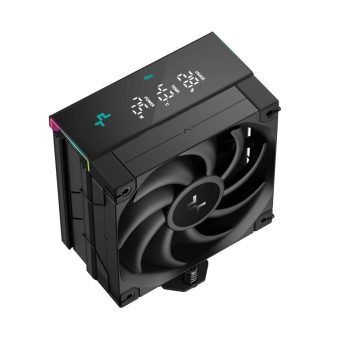 DeepCool AK400 DIGITAL PRO CPU hűtő kijelzővel, vizuális hőmérséklet-jelzésekkel és ARGB világítással Intel és AMD processzorokhoz