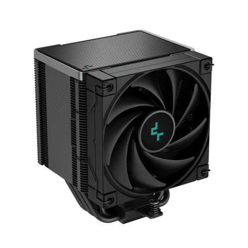 DeepCool AK500 ZERO DARK CPU hűtő 240W teljesítménnyel és fekete prémium kivitelben Intel és AMD processzorokhoz