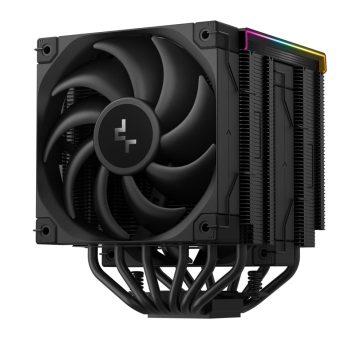   DeepCool AK620 DIGITAL PRO CPU léghűtő, digitális kijelző, ARGB világítás, fekete - R-AK620-BKAPMN-G