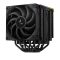 DeepCool AK620 DIGITAL PRO CPU léghűtő, digitális kijelző, ARGB világítás, fekete - R-AK620-BKAPMN-G