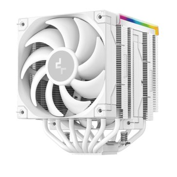   DeepCool AK620 DIGITAL PRO WH CPU léghűtő, digitális kijelző, ARGB világítás, fehér - R-AK620-WHAPMN-G