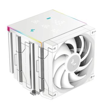   DeepCool AK620 DIGITAL PRO WH CPU léghűtő, digitális kijelző, ARGB világítás, fehér - R-AK620-WHAPMN-G