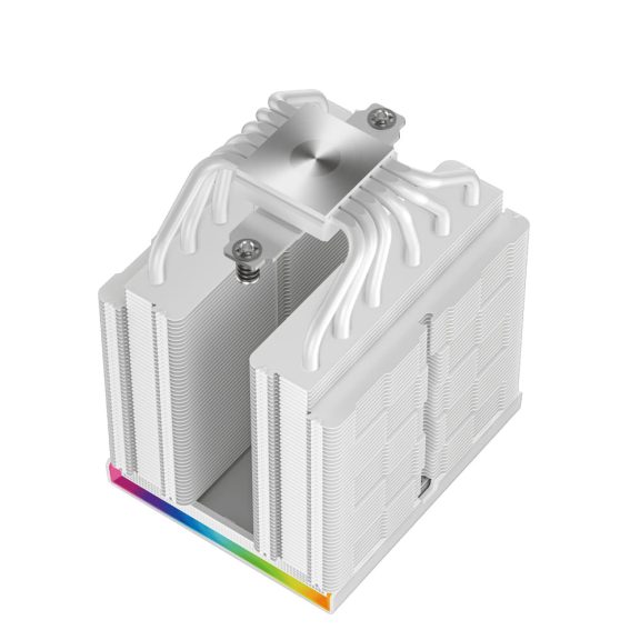 DeepCool AK620 DIGITAL PRO WH CPU léghűtő, digitális kijelző, ARGB világítás, fehér - R-AK620-WHAPMN-G