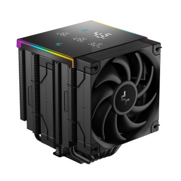   DeepCool AK620 DIGITAL PRO CPU léghűtő, digitális kijelző, ARGB világítás, fekete - R-AK620-BKAPMN-G