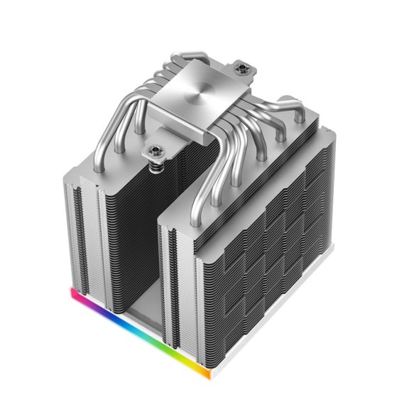 DeepCool AK620 DIGITAL SE WH CPU léghűtő, digitális kijelző, ARGB világítás, fehér - R-AK620-WHADMN-GJD