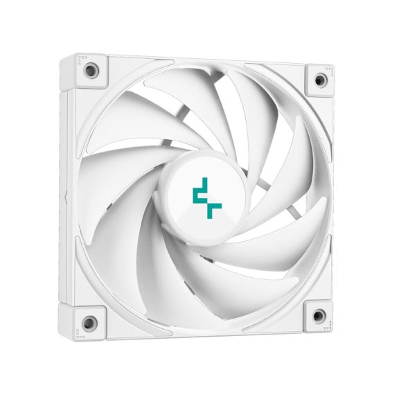 DeepCool AK620 DIGITAL WH fehér CPU hűtő kijelzővel és ARGB világítással Intel és AMD processzorokhoz