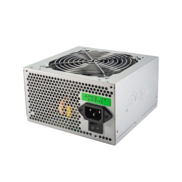 Akyga AK-B1-600 600W tápegység szürke kivitelben 120 mm ventilátorral