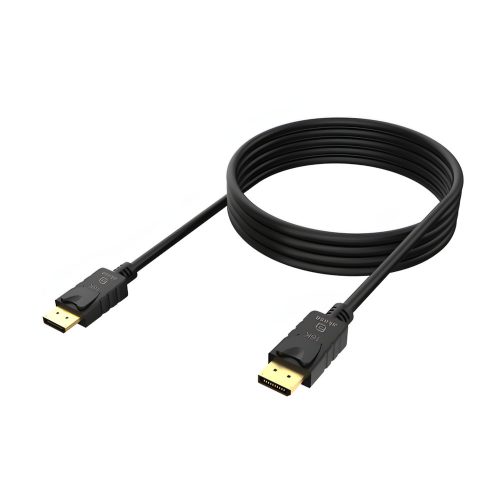 Akasa 16K DisplayPort kábel 2.0m - AK-CBDP27-20BK