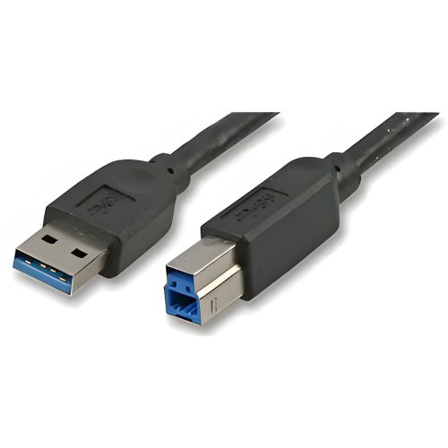 Akasa USB 3.0 Type-A - Type-B kábel 1.5m - AK-CBUB01-15BK