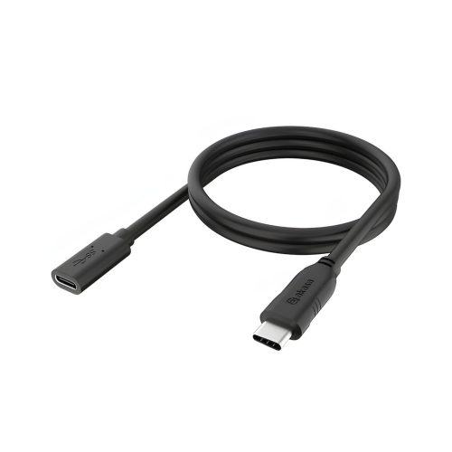 Akasa USB 3.2 Gen 2 Type-C hosszabbító kábel 1.2 m, 100W PD, 4K60Hz - AK-CBUB70-12BK