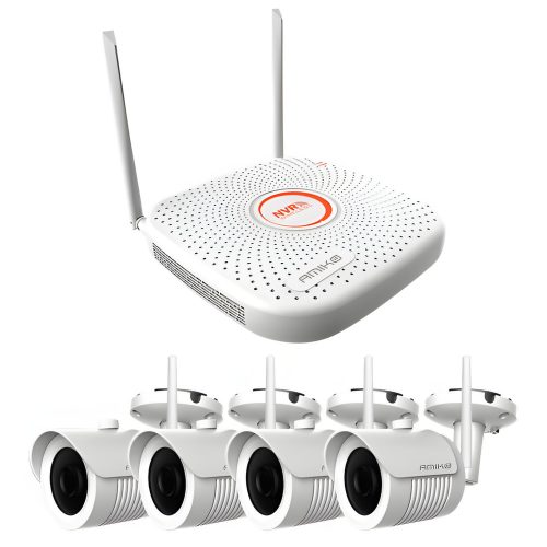 Amiko WIFI KIT-4900 vezeték nélküli 4 kamerás megfigyelő rendszer