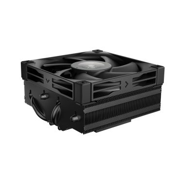 DeepCool AN400 BK low-profile CPU hűtő 92mm PWM ventilátorral Intel és AMD processzorokhoz