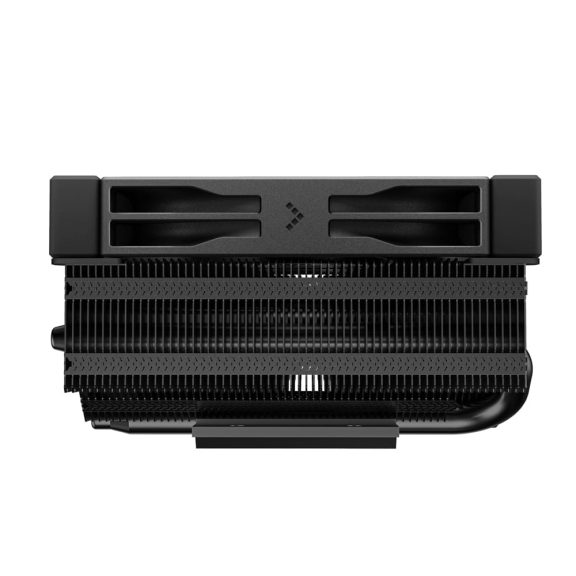 DeepCool AN400 BK low-profile CPU hűtő 92mm PWM ventilátorral Intel és AMD processzorokhoz
