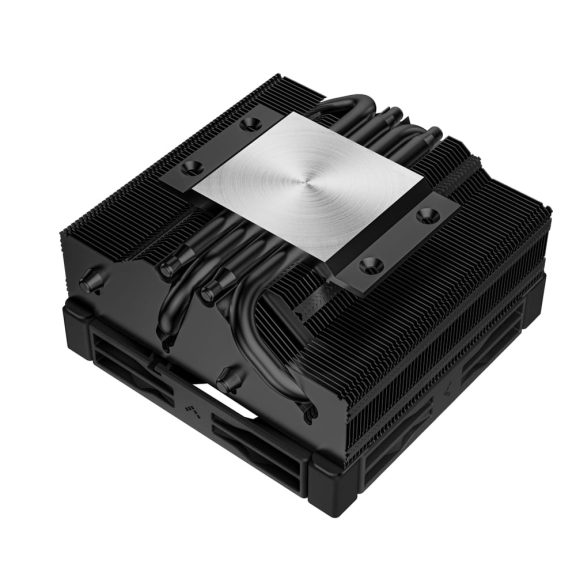 DeepCool AN400 BK low-profile CPU hűtő 92mm PWM ventilátorral Intel és AMD processzorokhoz