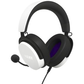   NZXT Relay vezetékes gamer headset 3.5mm, fehér - AP-WCB40-W2
