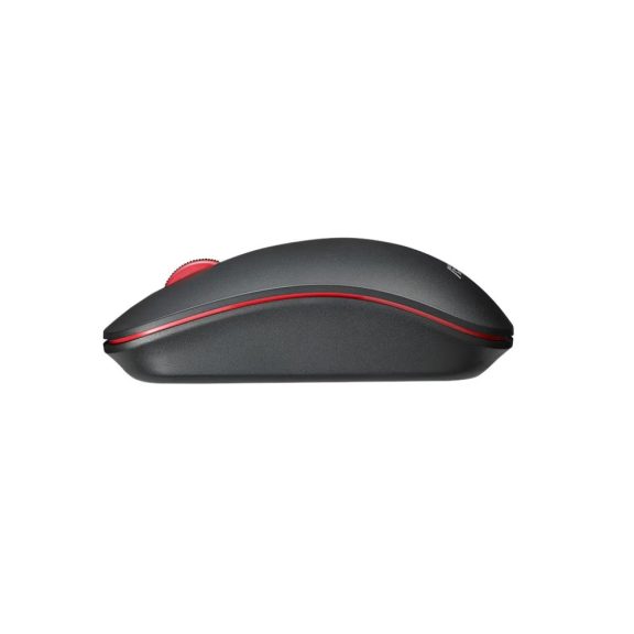 Asus WT300 fekete-piros vezeték nélküli optikai egér ergonomikus kialakítással