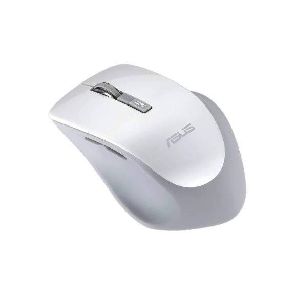 ASUS WT425 vezeték nélküli optikai egér, 1000/1600 dpi, halk kattintás, fehér