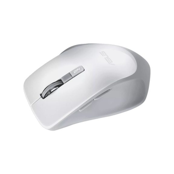 ASUS WT425 vezeték nélküli optikai egér, 1000/1600 dpi, halk kattintás, fehér