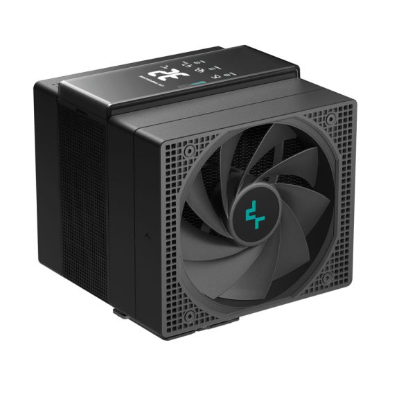 DeepCool ASSASSIN IV VC VISION CPU léghűtő, vapor chamber, digitális kijelző, fekete - R-ASN4-BKNVMD-G