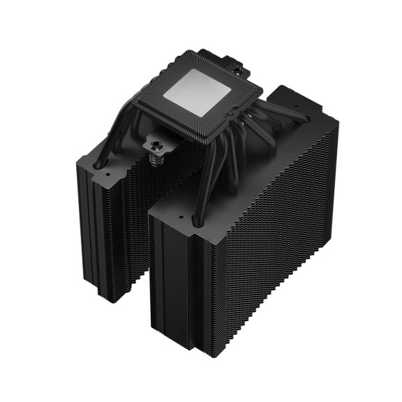 DeepCool ASSASSIN IV VC VISION CPU léghűtő, vapor chamber, digitális kijelző, fekete - R-ASN4-BKNVMD-G