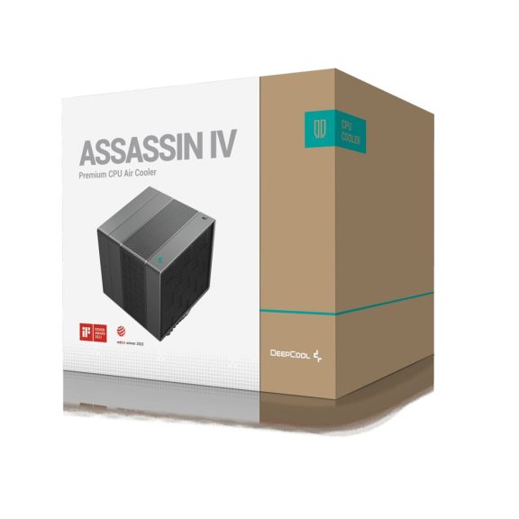 DeepCool ASSASSIN IV csúcskategóriás CPU hűtő 7 hőcsővel és 120/140mm ventilátorokkal Intel és AMD processzorokhoz