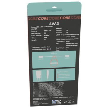   AVAX CH641P & CB610P – 30W GaN Gyorstöltő & 100W Mágneses USB-C Kábelcsomag