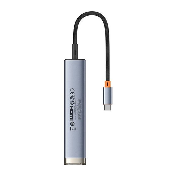 Baseus UltraJoy 5-Port HUB AIR dokkoló állomás, szürke