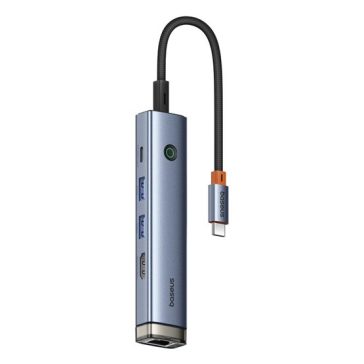 Baseus UltraJoy 5-Port HUB AIR dokkoló állomás, szürke