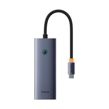 Baseus UltraJoy 5-Port HUB dokkoló állomás, szürke