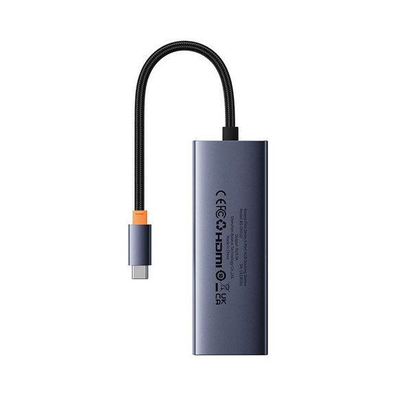 Baseus UltraJoy 5-Port HUB dokkoló állomás, szürke