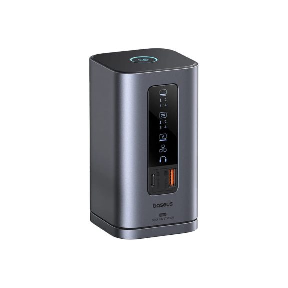 Baseus Spacemate 11 az 1-ben dokkolóállomás, 3 kijelző támogatás, 100W PD, szürke